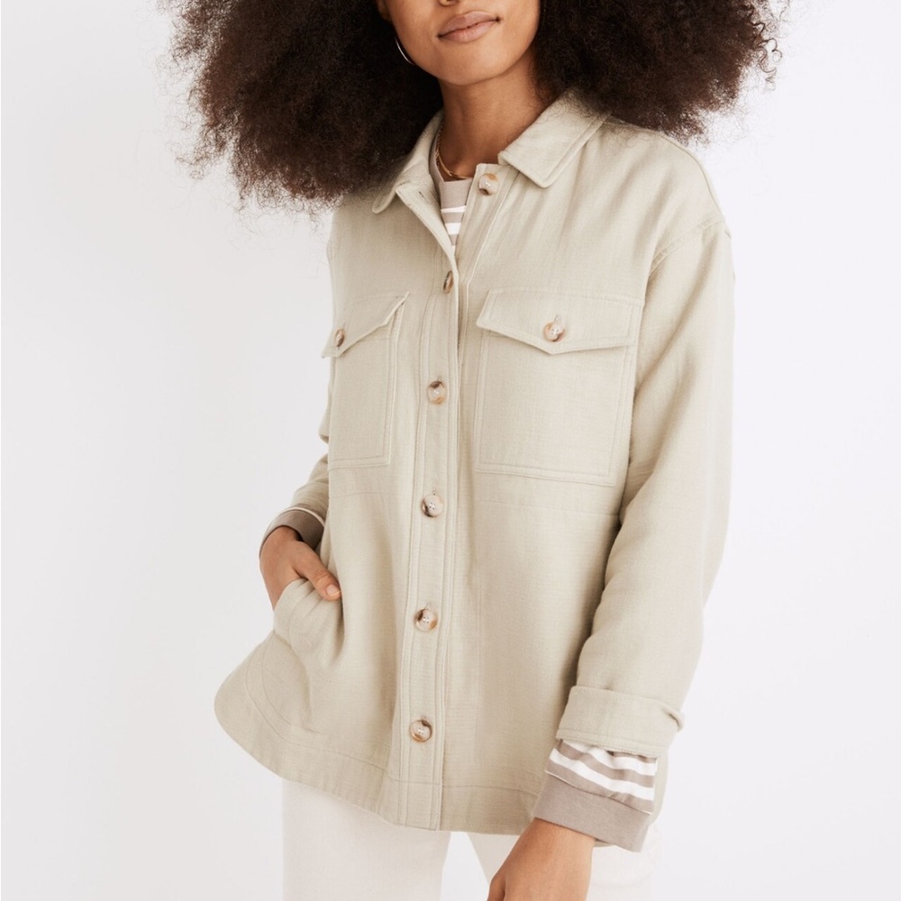 Madewell Waffleback Branner Shirt-Jacket